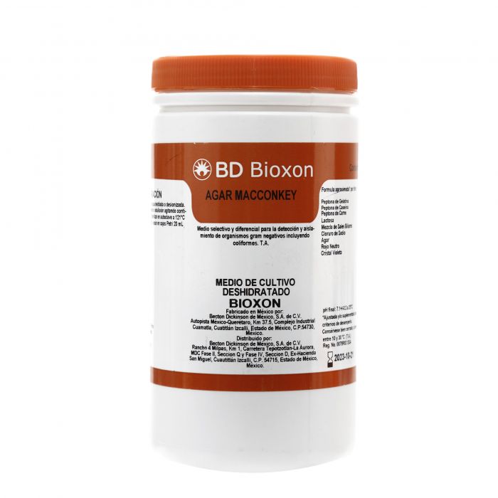 3109-15-p AGAR MACCONKEY. 450G. BIOXON - Image 1