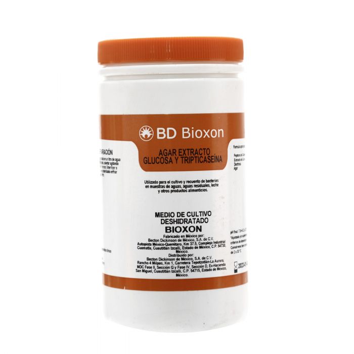 3133-15-p AGAR EXTRACTO GLUCOSA TRIPTICASEÌNA. 450G. BIOXON - Image 1