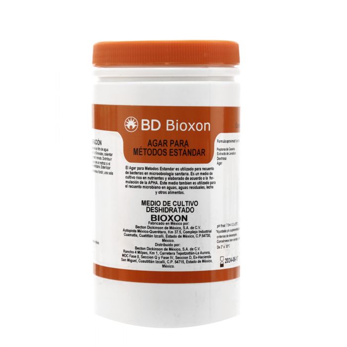 3134-16-p AGAR PARA MÉTODOS ESTÁNDAR. 450G. BIOXON - Image 1